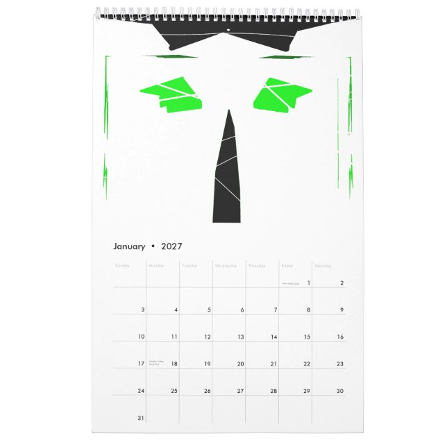 Grafiken Kalender (Jan 2027)