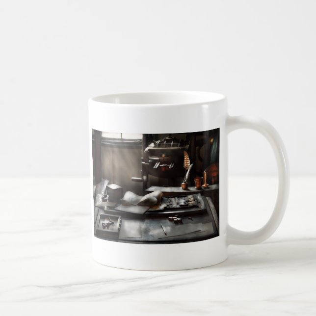 Grafiker - Im Druckbüro Kaffeetasse (Rechts)