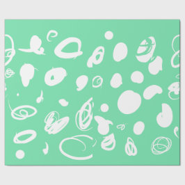 Grafikfleckenpapier Geschenkpapier