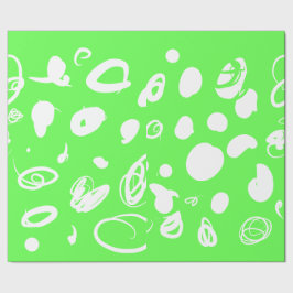 Grafikfleckenpapier Geschenkpapier