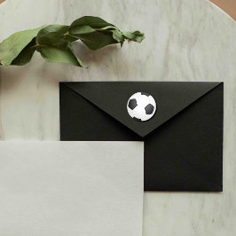 Grafikfußball Runder Aufkleber