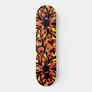Grafikkarte für Blume Skateboard