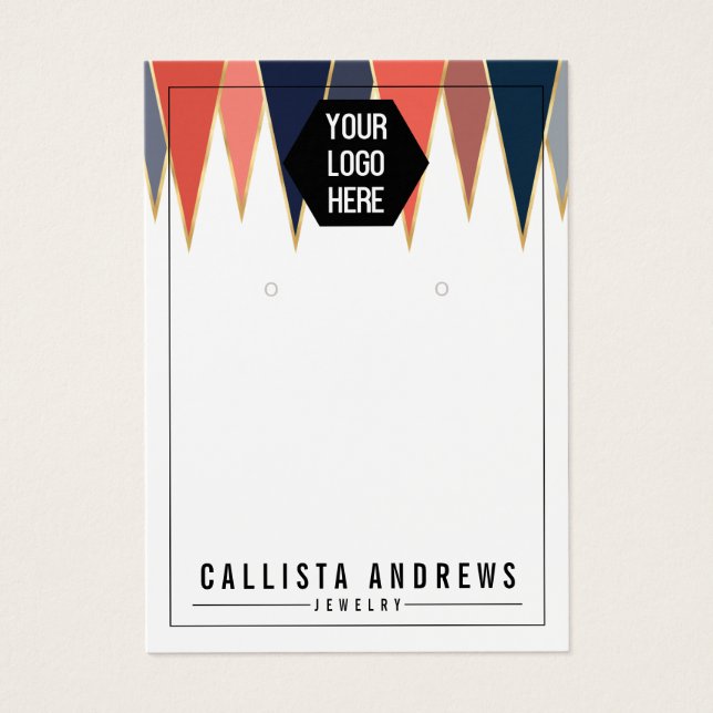 Grafikkarte für das Geo-Logo "Navy Coral Triangle" (Vorderseite)