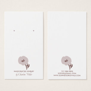 Grafikkarte mit hübscher Blume