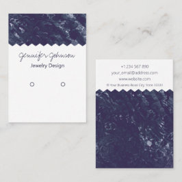 Grafikkarte mit Mustermarbild Visitenkarte