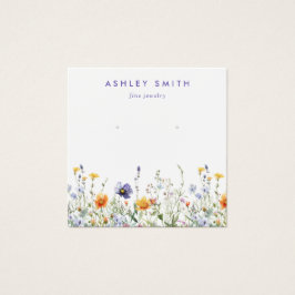 Grafikkarte mit Wildblume