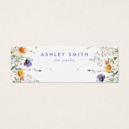 Grafikkarte mit Wildblume