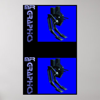 Grafikkarte und Modelle Poster