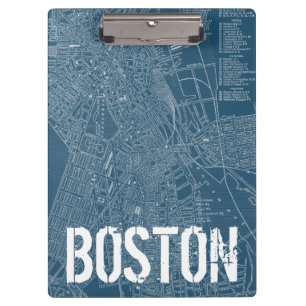 Grafikkarte von Boston Klemmbrett