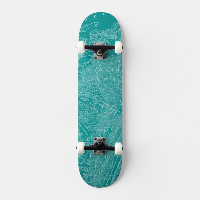 Grafikkarte von New York Skateboard (Vorderseite)