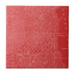 Grafikkarte von San Francisco Fliese<br><div class="desc">Zuhause Décor</div>