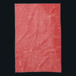 Grafikkarte von San Francisco Handtuch<br><div class="desc">Zuhause Décor</div>