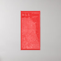 Grafikkarte von San Francisco