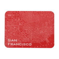 Grafikkarte von San Francisco