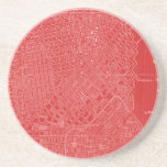 Grafikkarte von San Francisco Untersetzer<br><div class="desc">Zuhause Décor</div>