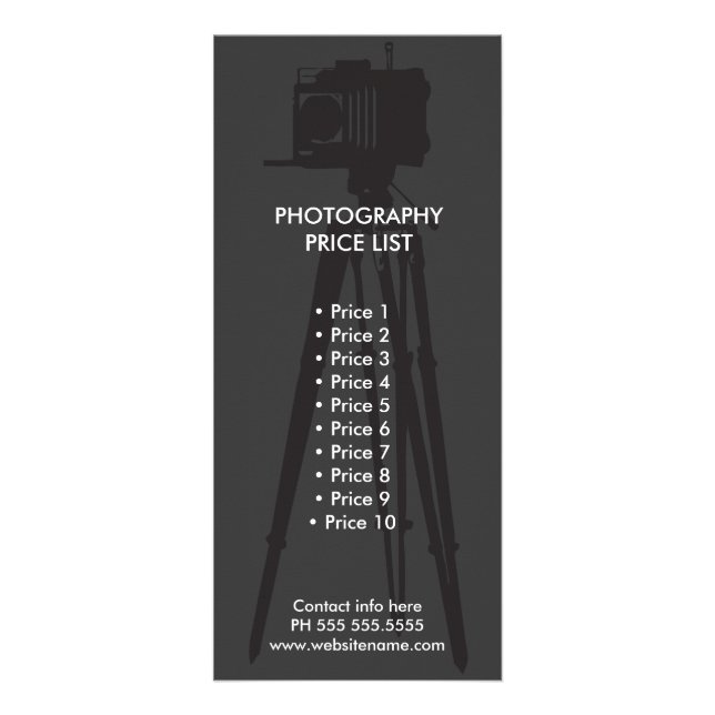 Grafikkarte Werbekarte (Vorne)