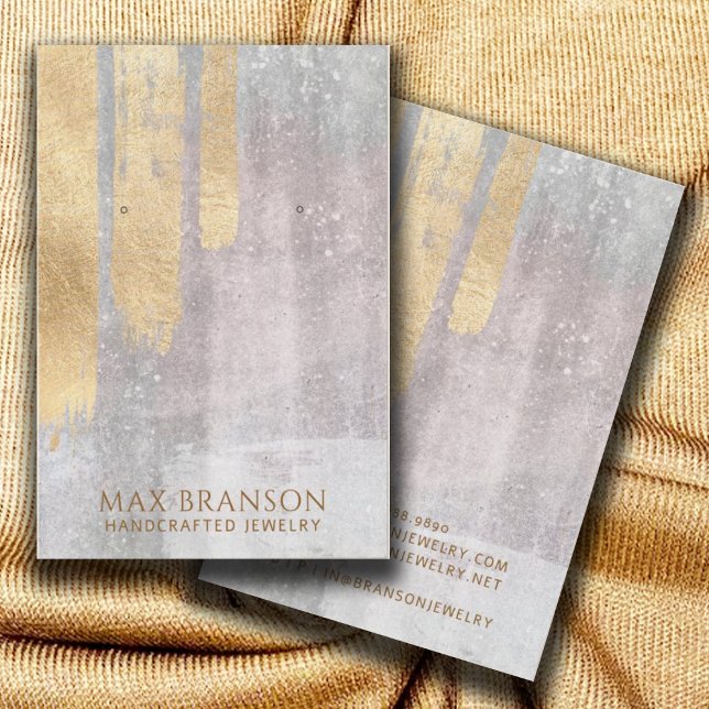 Grafikkarten für den abstrakt-rosa Schmuckdesigner (Von Creator hochgeladen)