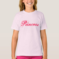Grafikkinder T-Shirt Kids Princess T - Shirt Desig