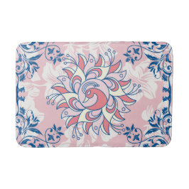 Grafikkunst, helles Leben Badematte