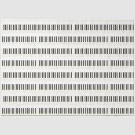 Grafiktafel für Klaviertastatur Seidenpapier