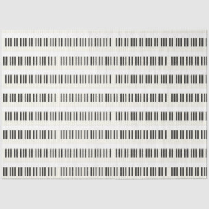 Grafiktafel für Klaviertastatur Seidenpapier