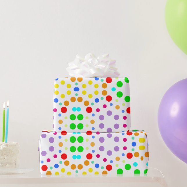 Grafikverpackungspapier für Regenbogen Geschenkpapier (Partygeschenke)