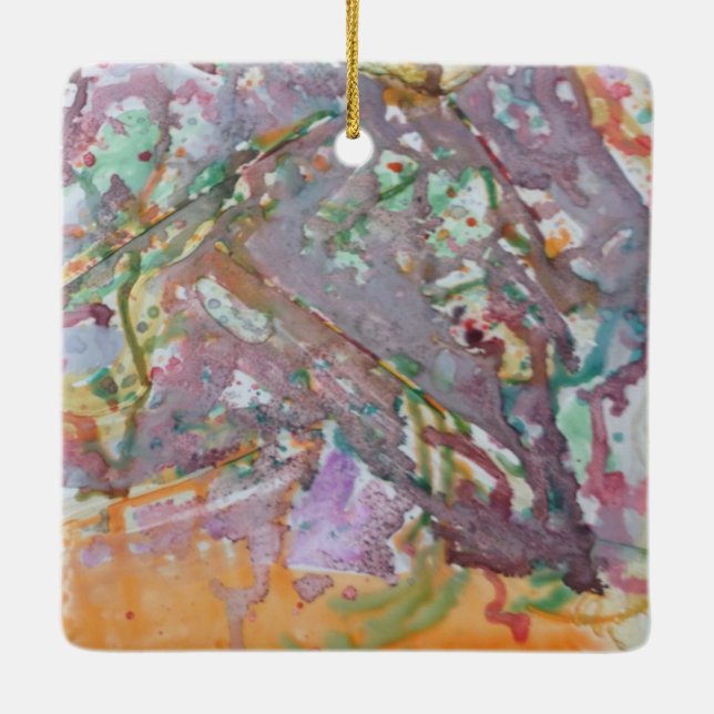 Grafikverzierung Keramikornament (Rückseite)