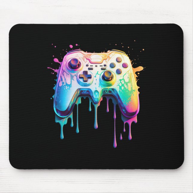 Grafikvideospiel - Farbiges Videospiel Lover 1 Mousepad (Vorne)