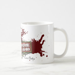 Gräfin Bathory Socken-Marionette Kaffeetasse