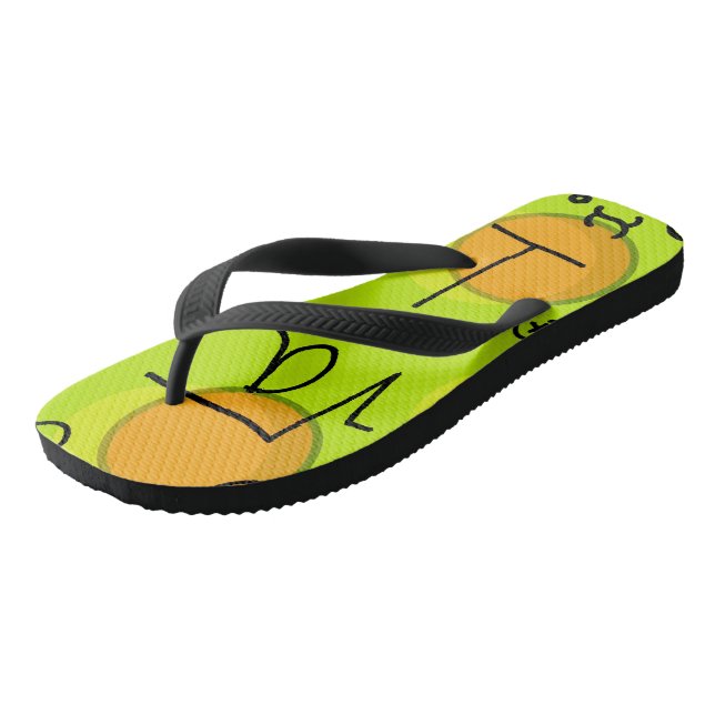 grafisch flip flops (Schrägansicht)