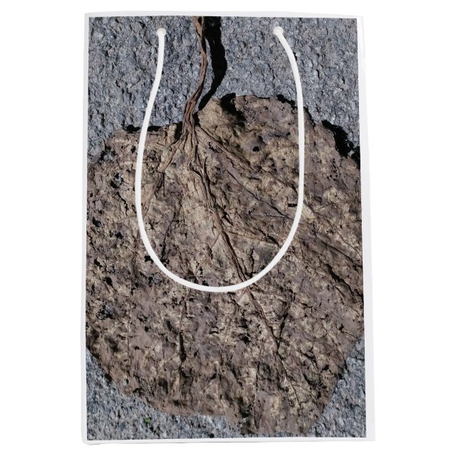Grafisch/Strukturiert Mittlere Geschenktüte (Vorderseite)