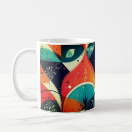 Grafische Abstraktion Klassische Tasse