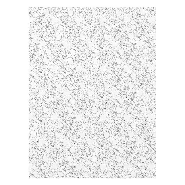 Grafische Äpfel. Tischdecke (Vorderseite)