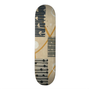 Grafische Fliesen Skateboard