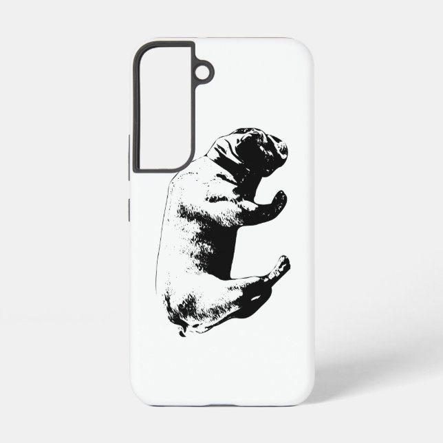 Grafische Form, Sicherer Rahmen Samsung Galaxy Hülle (Rückseite)