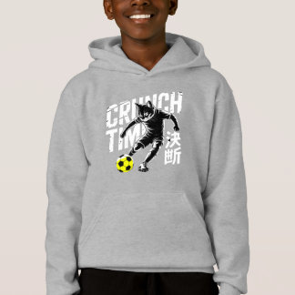 Grafische Fußballkatze - Für Anime-Fans und Gamer Hoodie