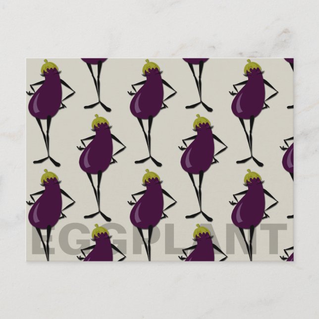 GRAFISCHE GPFLANZENMUSTERMUSTERMUSTERMASCHINE POSTKARTE (Vorderseite)