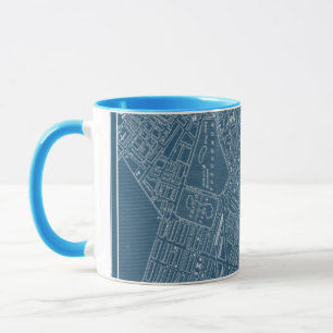 Grafische Karte von Boston Tasse