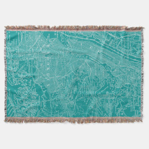 Grafische Karte von New York Decke