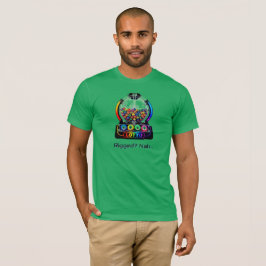 Grafische Politische Energie T-Shirt
