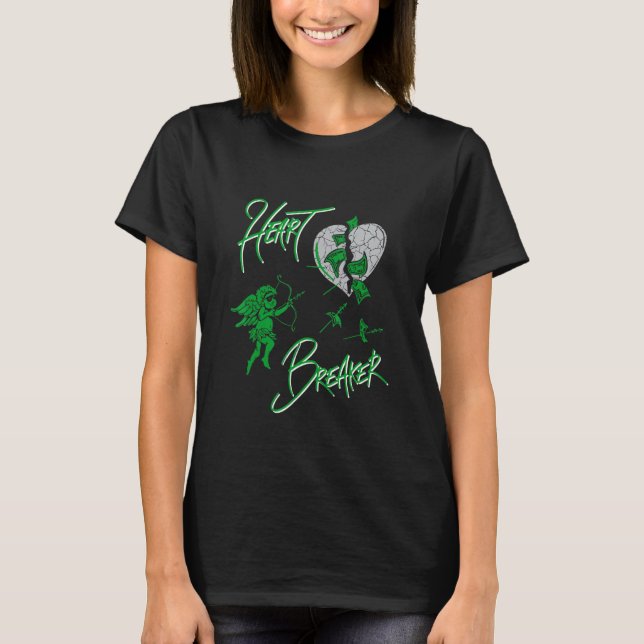 Grafische T-Shirts Herzzerbrecher Match 3 Pine Gr (Vorderseite)