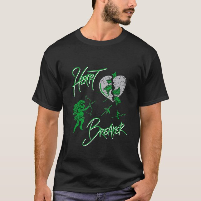 Grafische T-Shirts Herzzerbrecher Match 3 Pine Gr (Vorderseite)