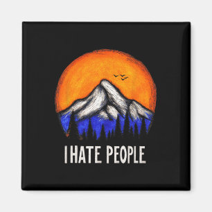 Grafische T-Shirts Männer Frauen Natur Berg Ich ha Magnet