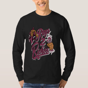 Grafische T-Shirts Rag 2 Rich Sneaker Match 1 High