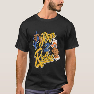 Grafische T-Shirts Rag 2 Rich Sneaker Match 350 V2