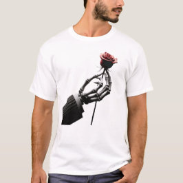 Grafischer Abschlag - lustiges Design eines Skelet T-Shirt