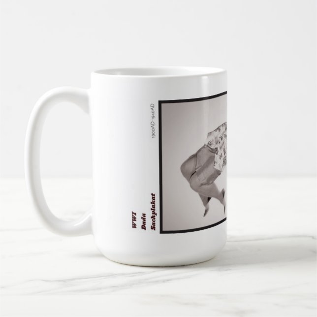 Grafischer Entwurfs-GeschichtsTassen: WWI Tasse (Links)