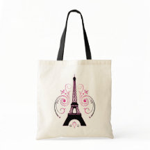 Grafischer Entwurfs-Tasche Eiffel-Turm-Paris