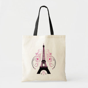 Grafischer Entwurfs-Tasche Eiffel-Turm-Paris Tragetasche