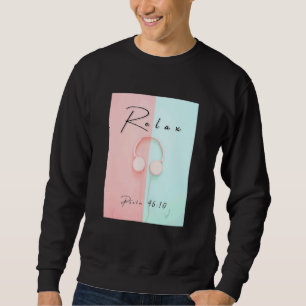 Grafischer, inspirierender Entspannungskomfort Sweatshirt
